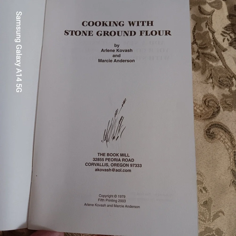 Cooking With Stone Ground Flour Arlene Kovash Bread Machine Recipes 2003